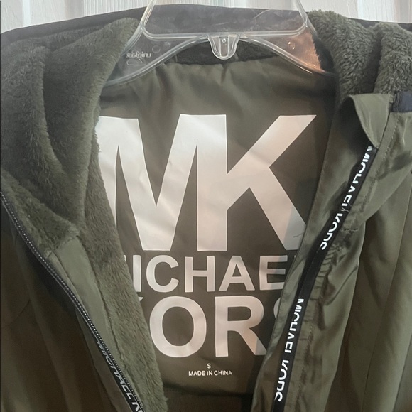Michael Kors Women’s Hooded Windbreaker Jacket Coat, Size Small - Picture 8 of 10